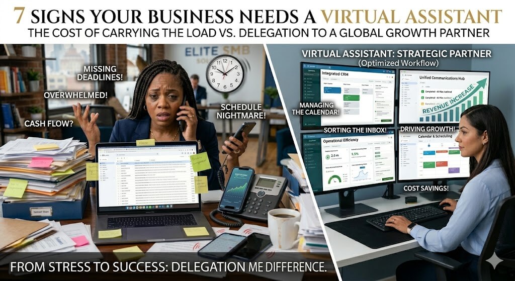 7 Signs Your Business Needs a Virtual Assistant
