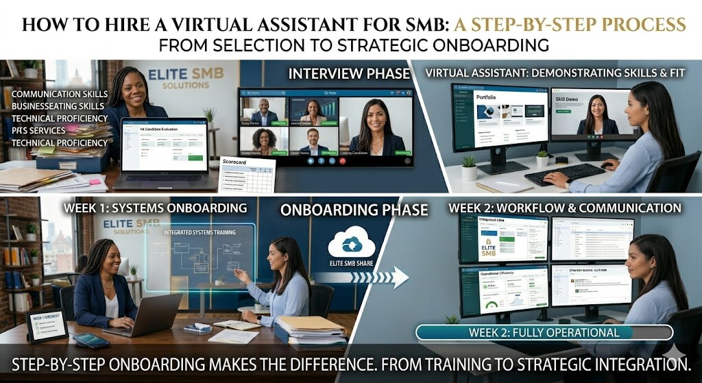 How to Hire a Virtual Assistant for SMB